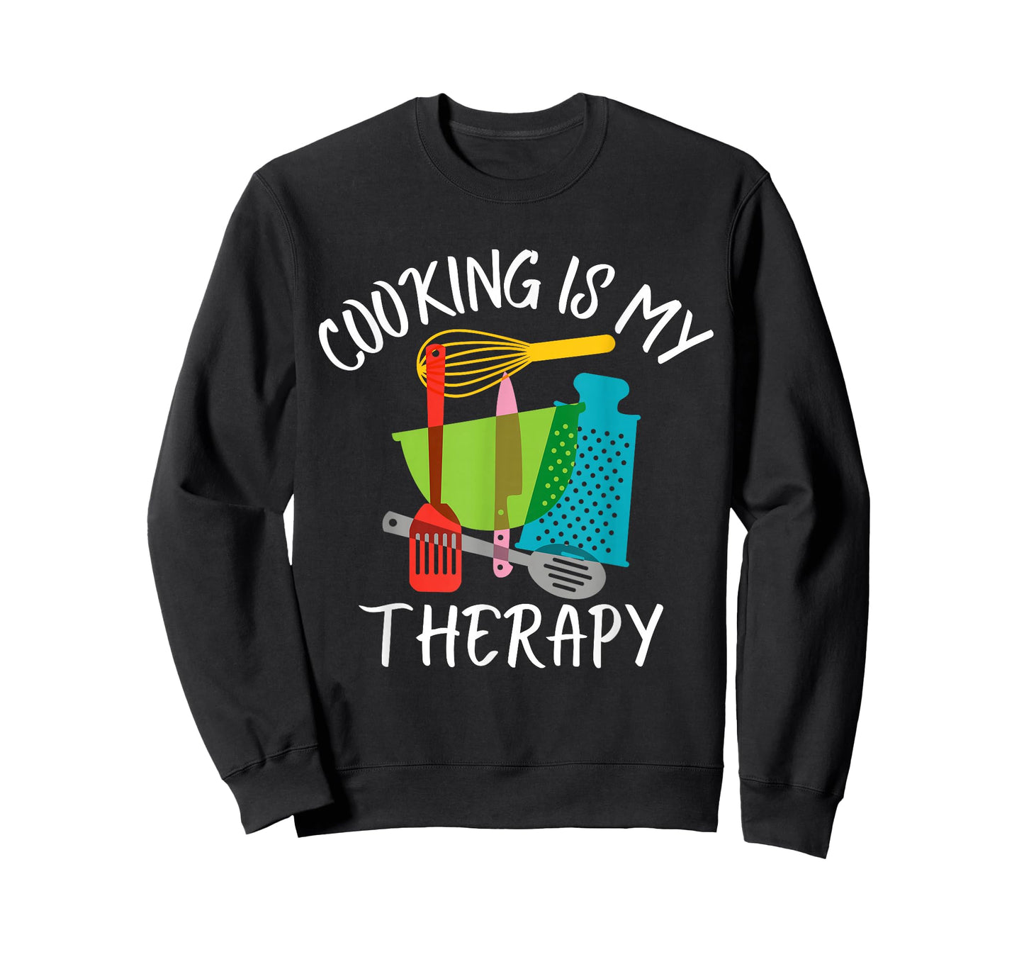 Cooking is My Therapy - Chef & Cook Gifts Funny Culinary T-Shirt
