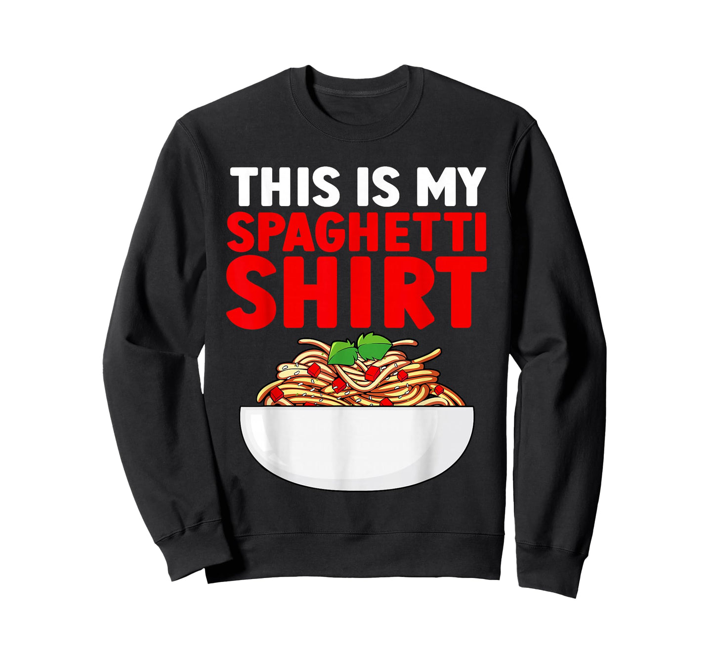 Cute Spaghetti Art For Men Women Kids Pasta Spaghetti Lover T-Shirt