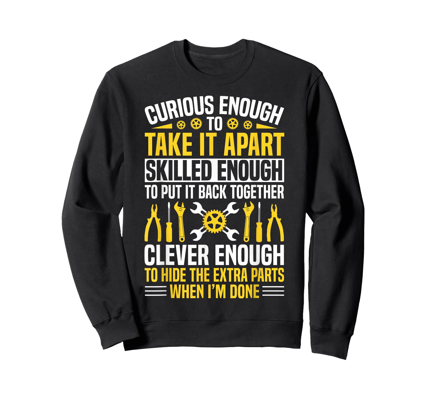 Curious Enough To Take It Apart Mechanic T-Shirt