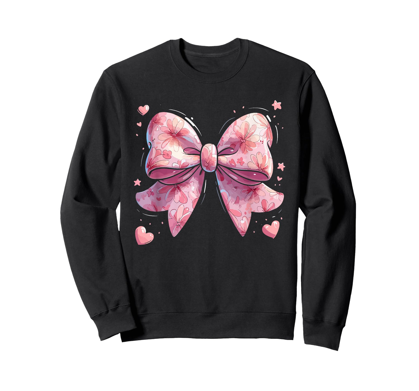 Coquette Bow In Pink Color For Girls T-Shirt