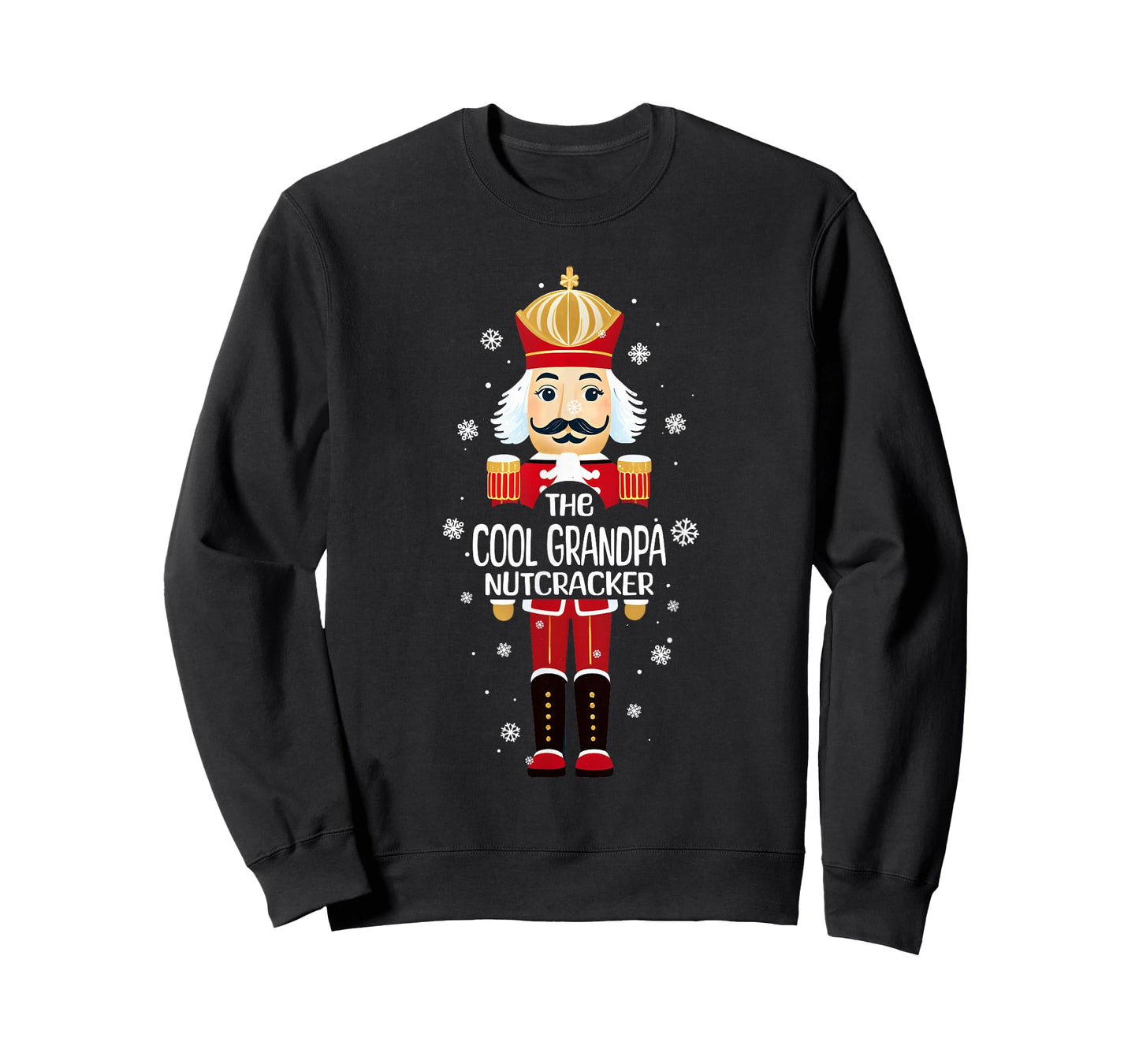 Cool Grandpa Nutcracker Christmas Family Matching Pajama T-Shirt