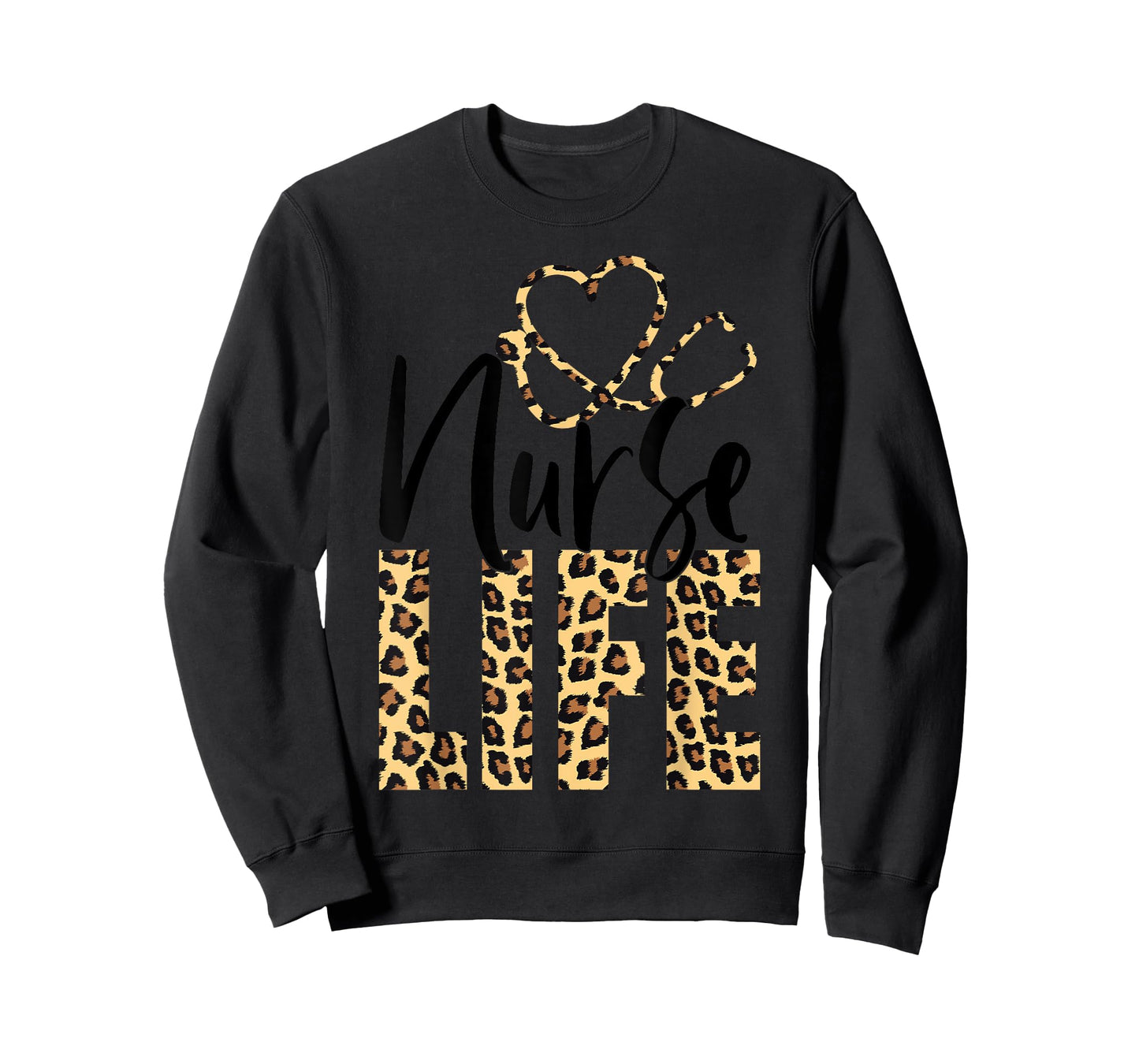 Cute Leopard Nurse Life for Nursing School | Nurse Week 2023 T-Shirt