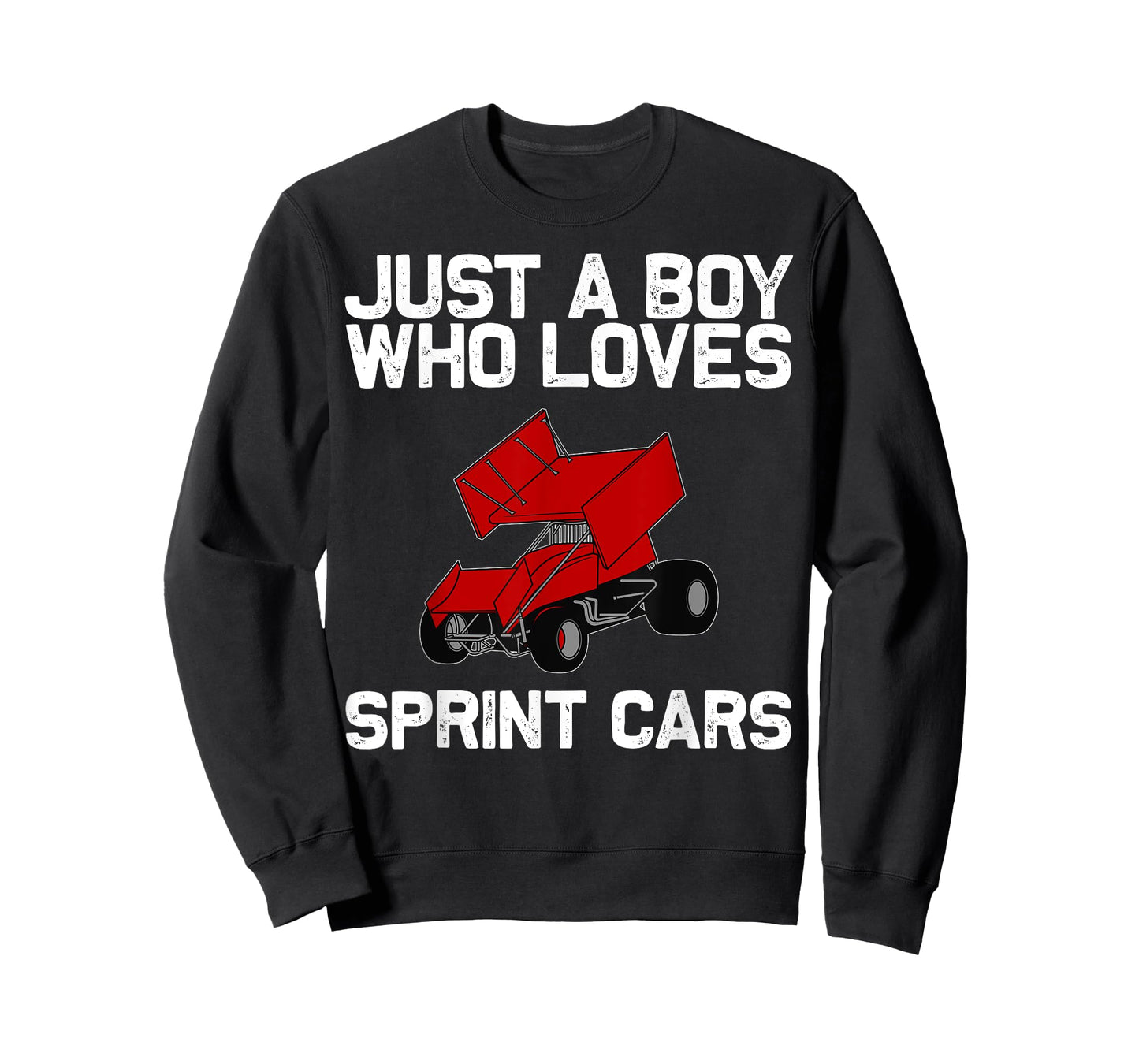 Cool Sprint Car for Boys Kids Racing Dirt Track Sports Race T-Shirt