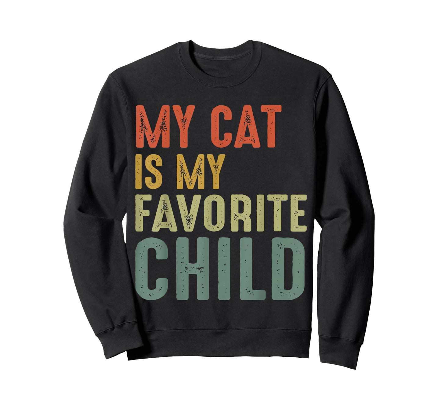 Vintage My Cat Is My Favorite Child T-Shirt