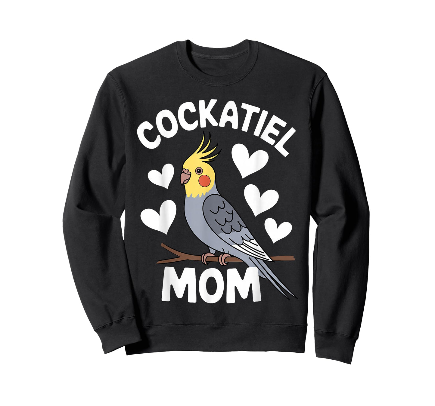 Cool Cockatiel Design For Women Girls Cockatiel Bird Lover T-Shirt