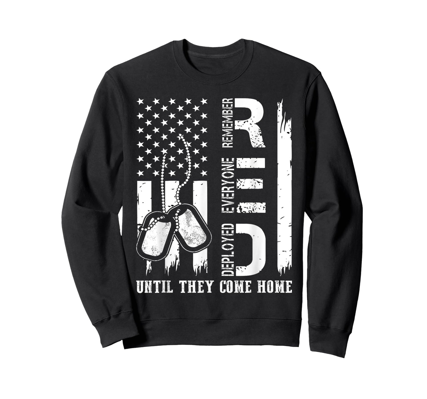 On Friday We Wear Red Friday Military Support troops US Flag T-Shirt