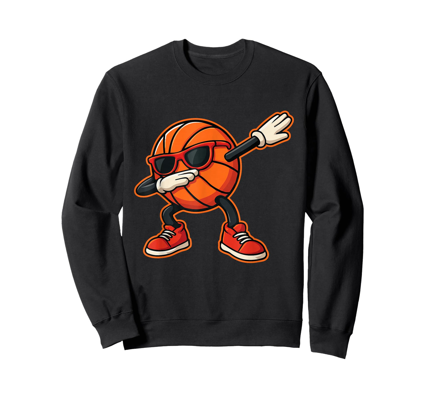 Funny Basketball Art for Men Dabbing Basketball Sunglasses T-Shirt