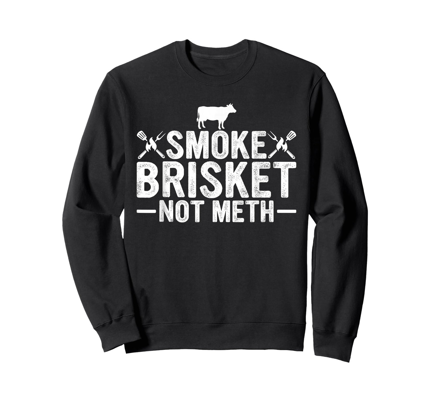 Cool Smoke Brisket Not Meth Funny Grilling Gift Men Women T-Shirt