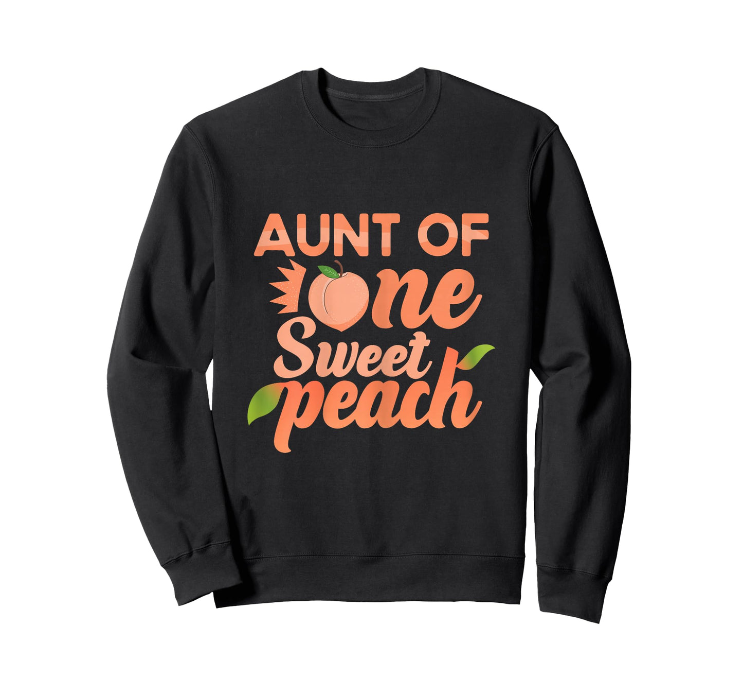 Aunt First Birthday One Sweet Peach Bday Family Matching T-Shirt
