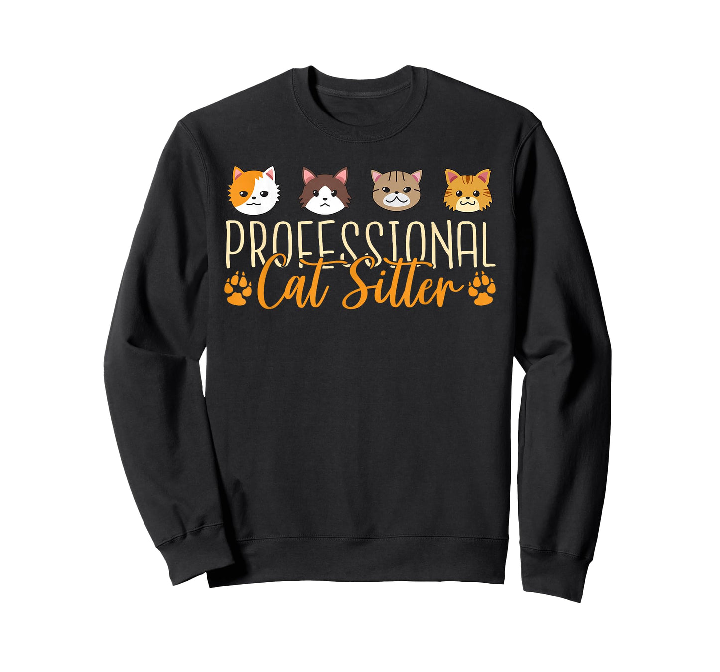 Cat Sitter Cat Lover Funny Cat Nanny Cat Sitting T-Shirt