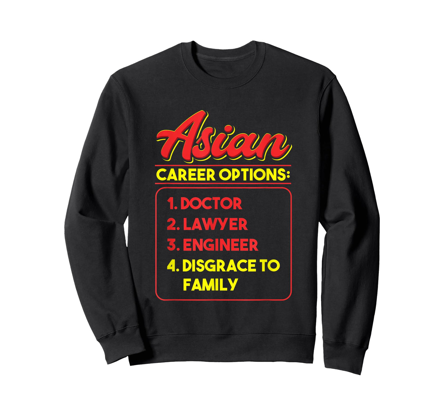 Asian Career Options Japanese Heritage Humor Pride Chinese T-Shirt