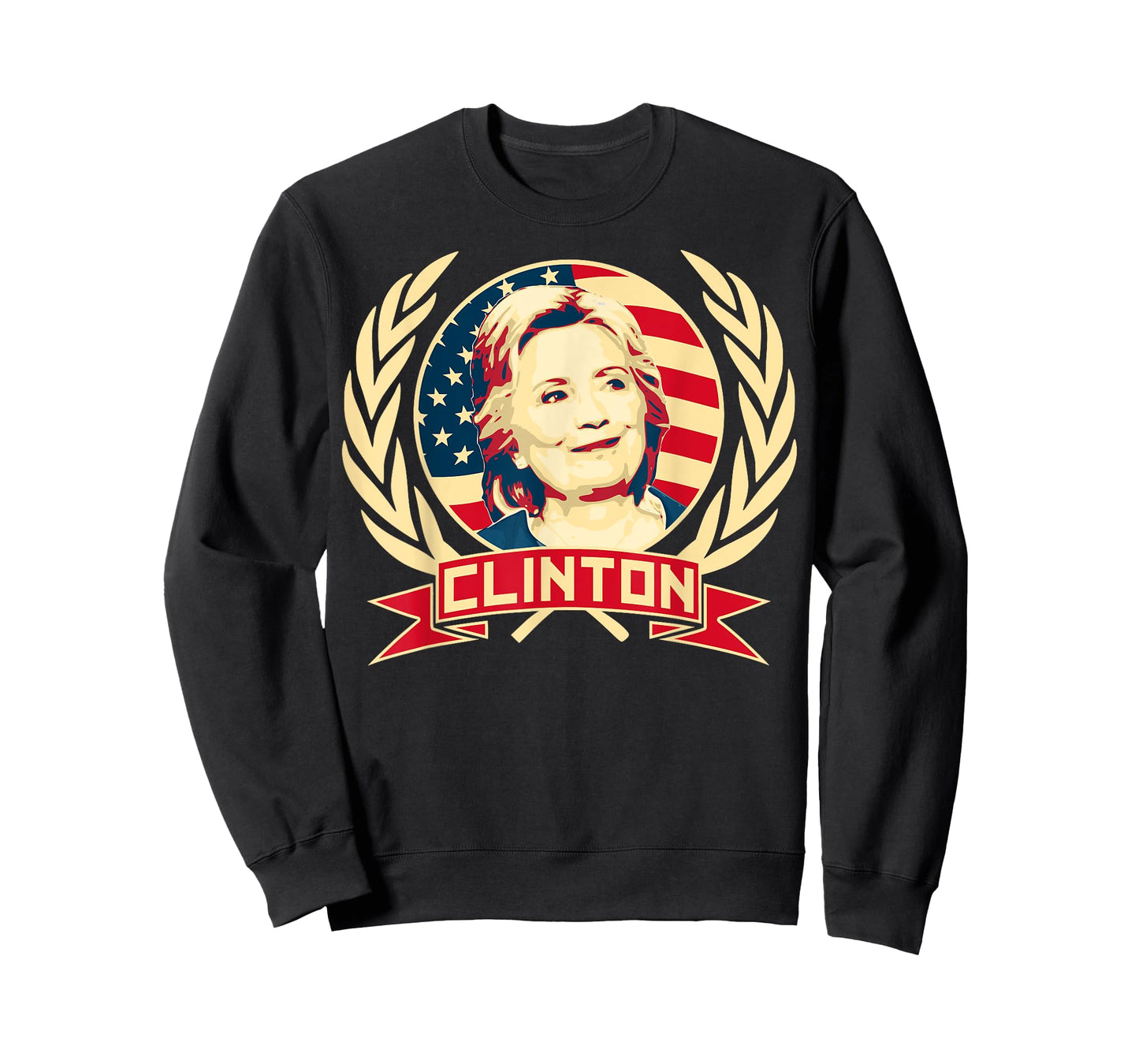 Hillary Clinton Stars And Stripes American Pride T-Shirt