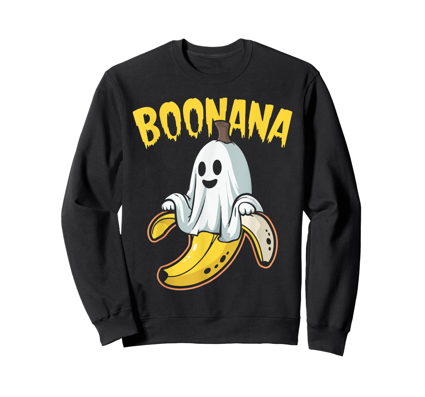 Boonana Cute Ghost Banana Halloween T-Shirt