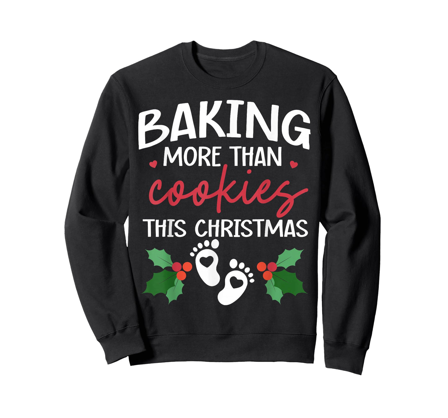 Baking More Than Cookies This Christmas Baby Announcement T-Shirt