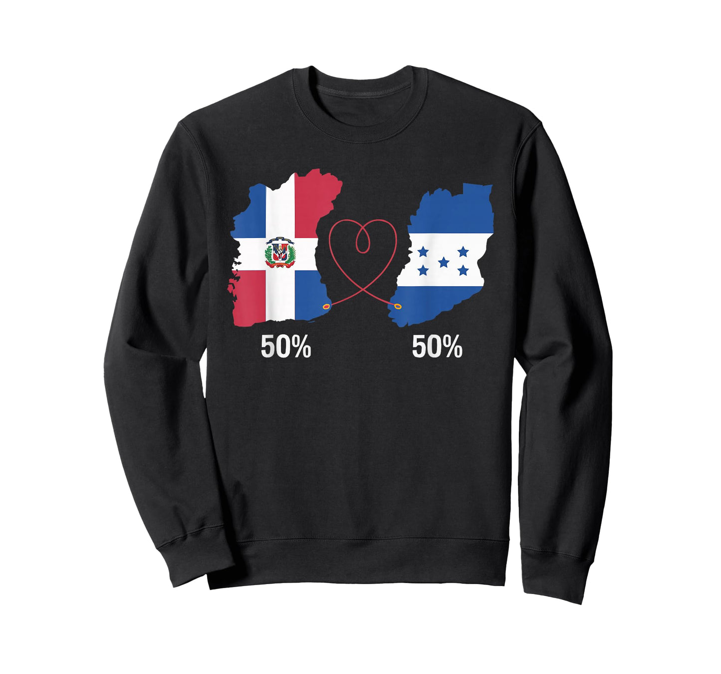 Half Dominican Half Honduran Dominican Republic Honduras T-Shirt