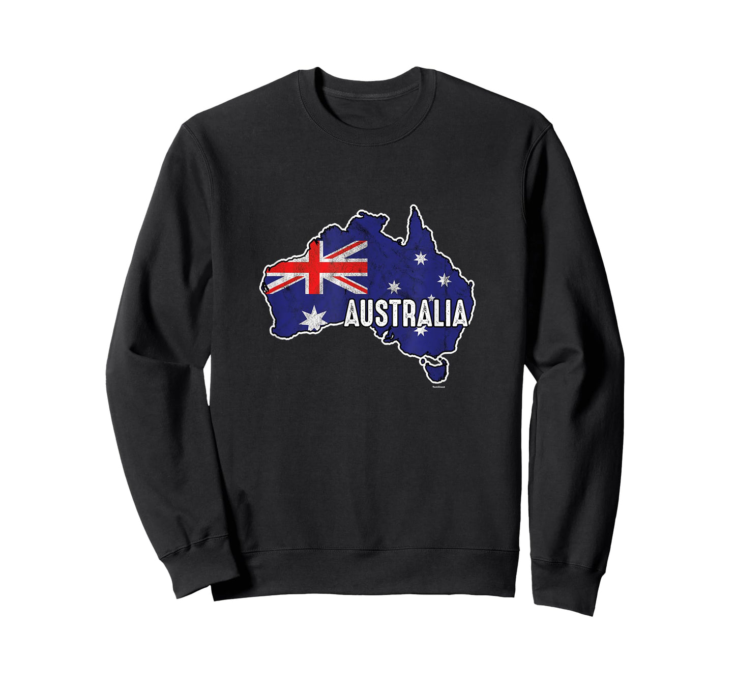 Vintage Patriotic Australian Pride Australia Flag T-Shirt T-Shirt