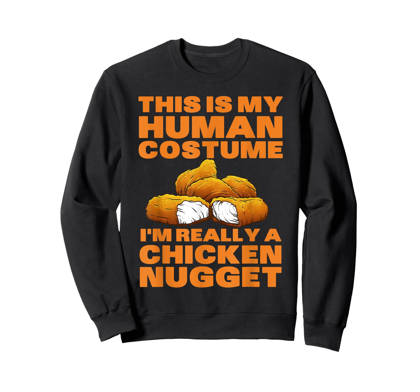 Chicken Nugget Art For Men Women Kids Chicken Nugget Costume T-Shirt