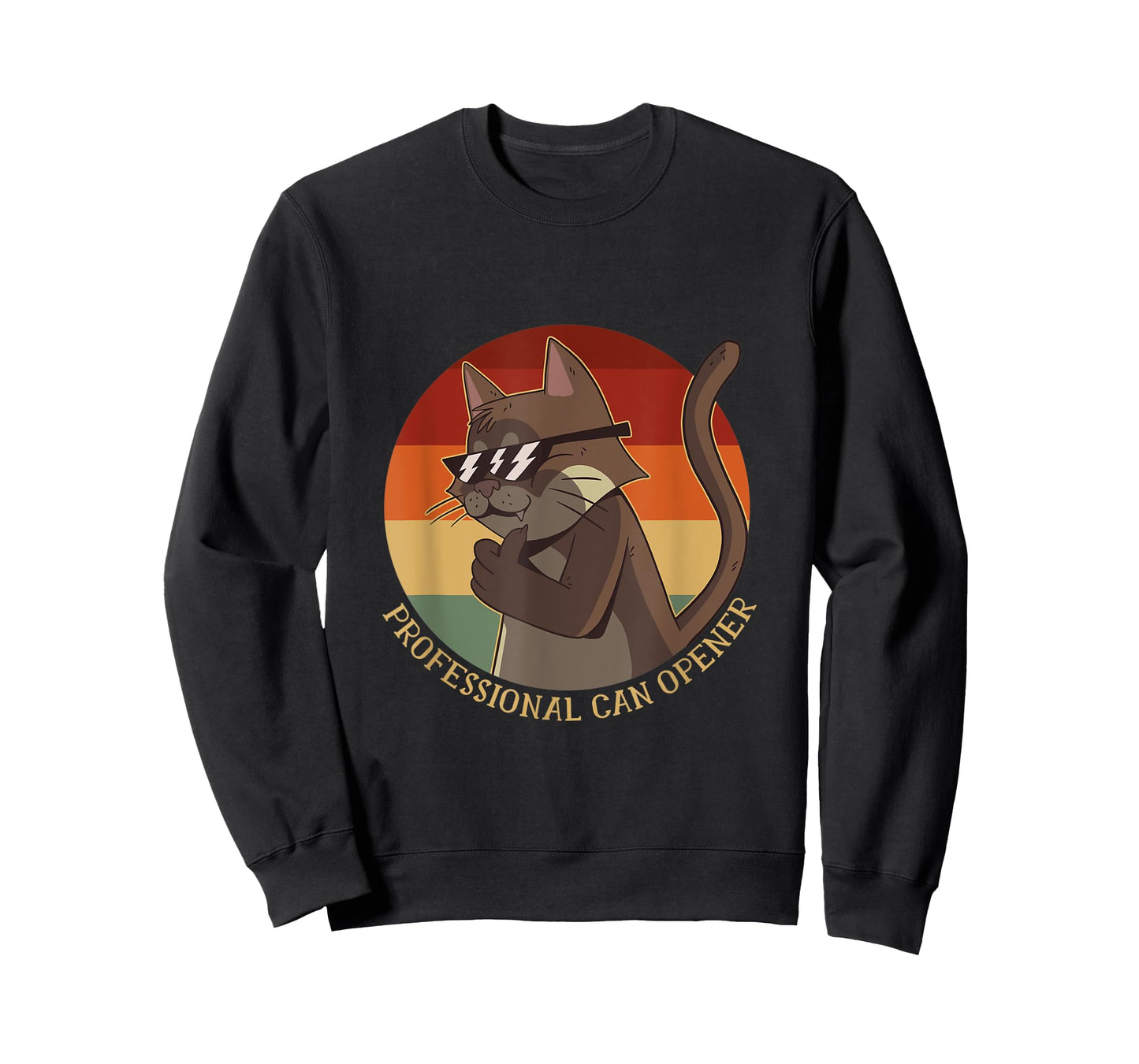 Cat Professional Can Opener Cat Lover Funny Cat T-Shirt