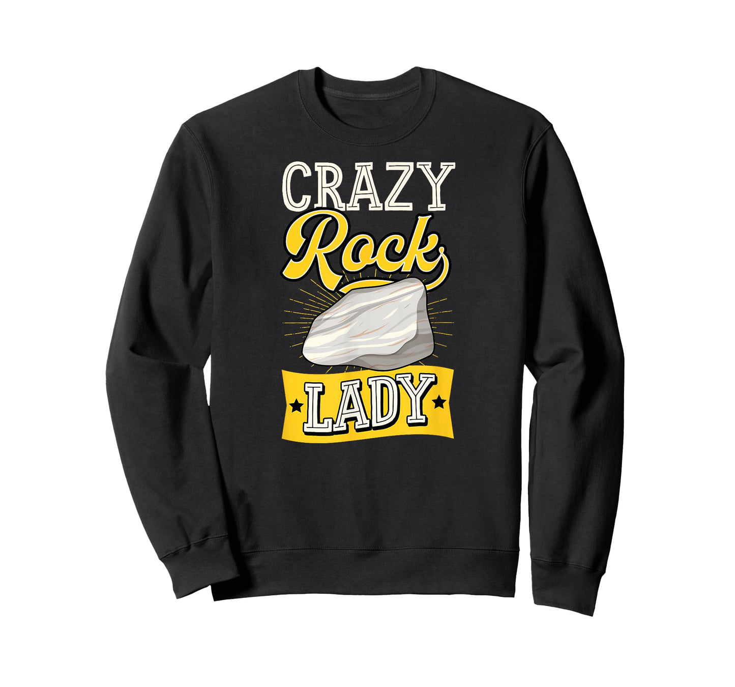Crazy Rock Lady Funny Geology Teacher Geologist Joke T-Shirt