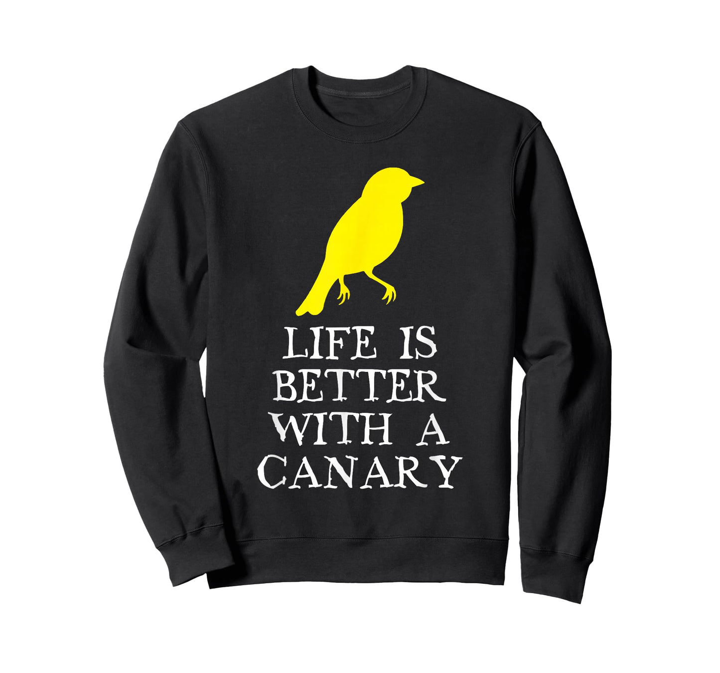 Life Is Better With A Canary Lover Gift Christmas T-Shirt
