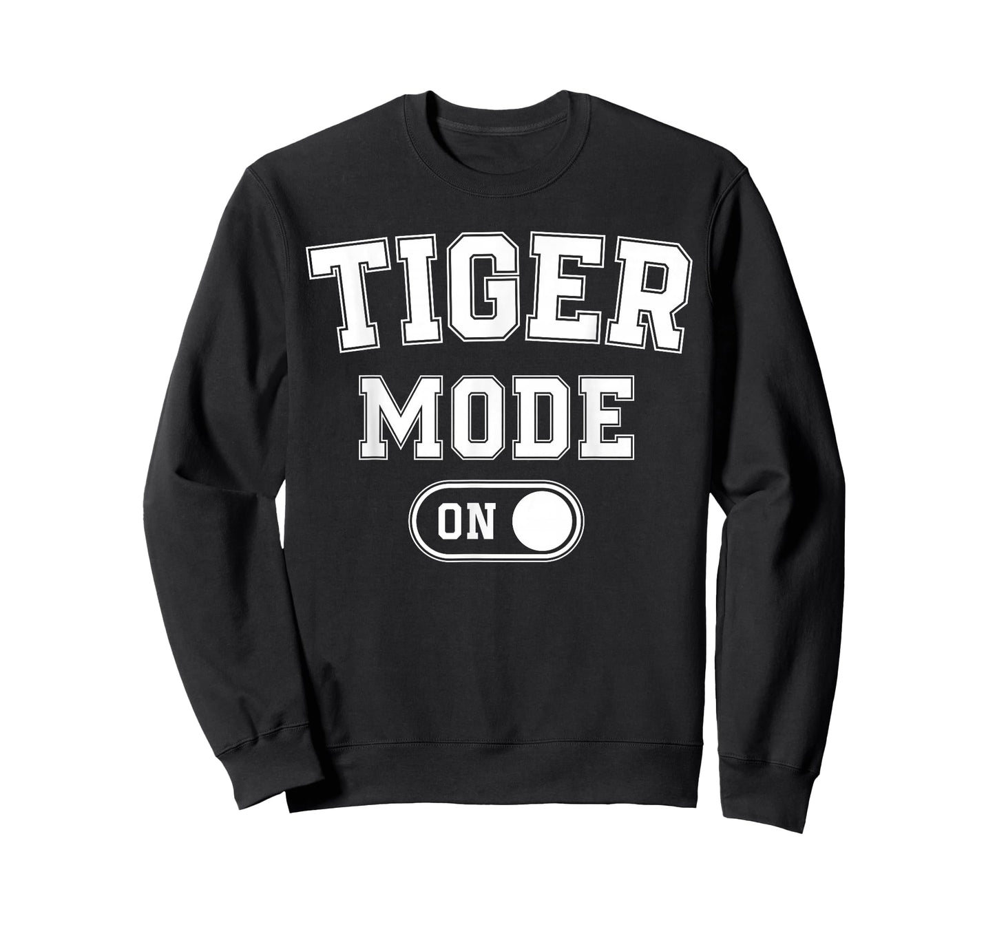 Tiger Mode On Costume Funny Striped Predator Gift Cat Lover T-Shirt