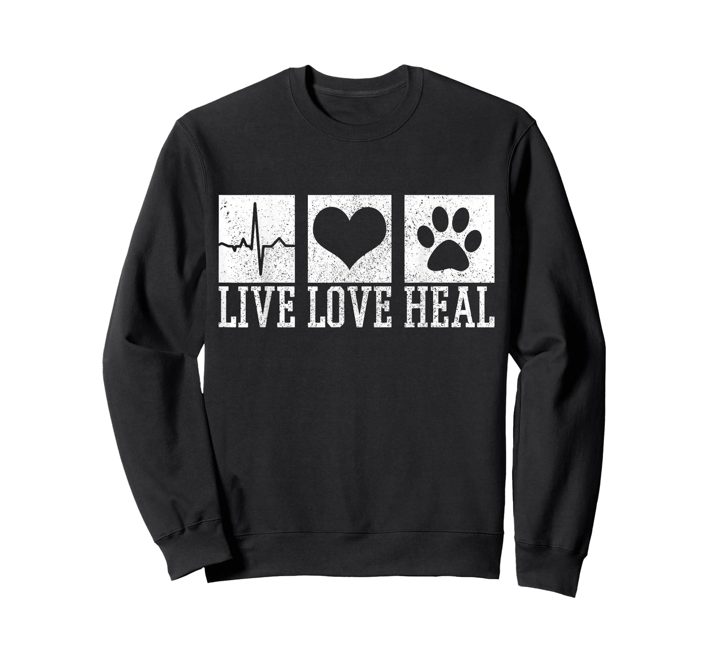 Vet Tech Live Love Heal Veterinary Dog Storage T-Shirt