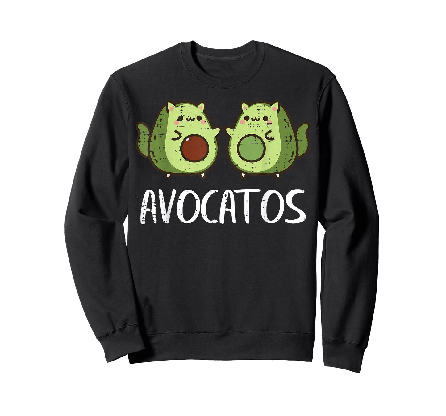 Cat Avocado Avocatos Funny Food Pun Women Girls Kids Men T-Shirt