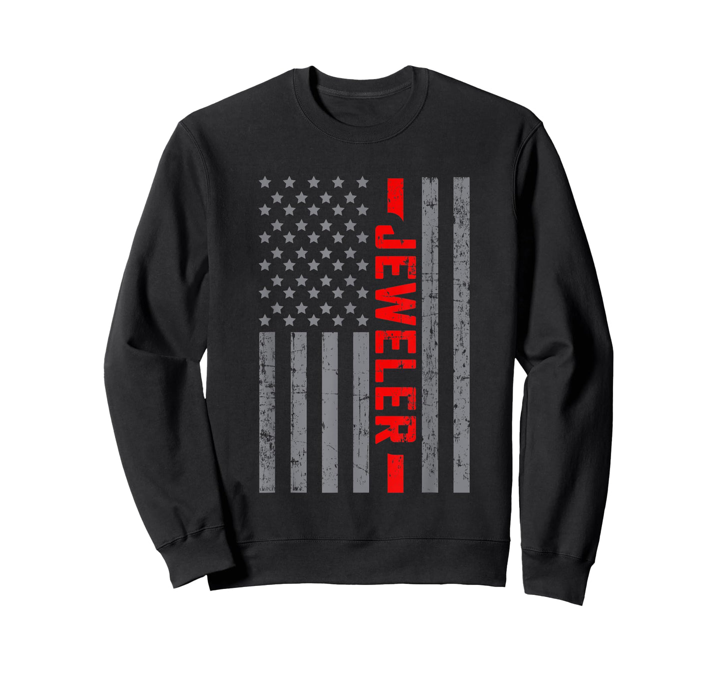 American Flag Jeweler US Flag Vintage Tee For Men Dad T-Shirt