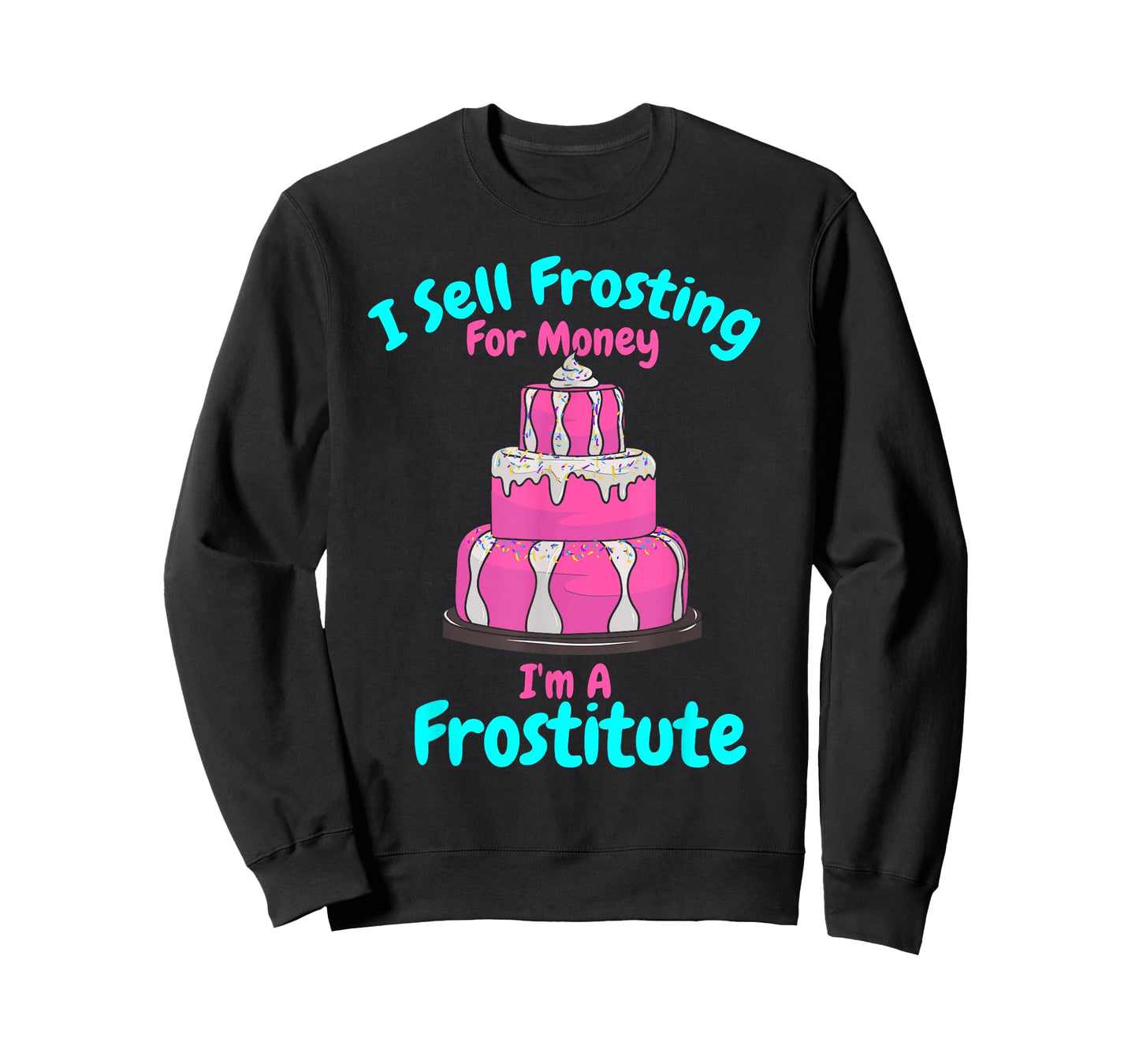 Crazy Cake Lady Cake Decorating Humor Funny Cake Decorator T-Shirt