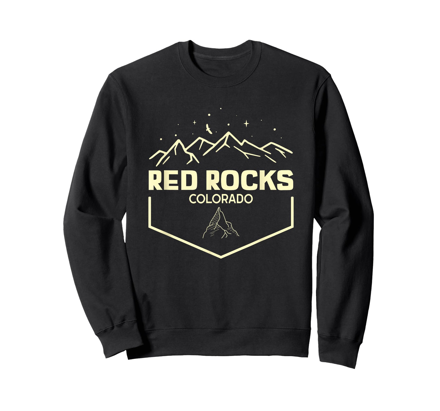 Red Rocks Colorado Epic Moonlight T-Shirt