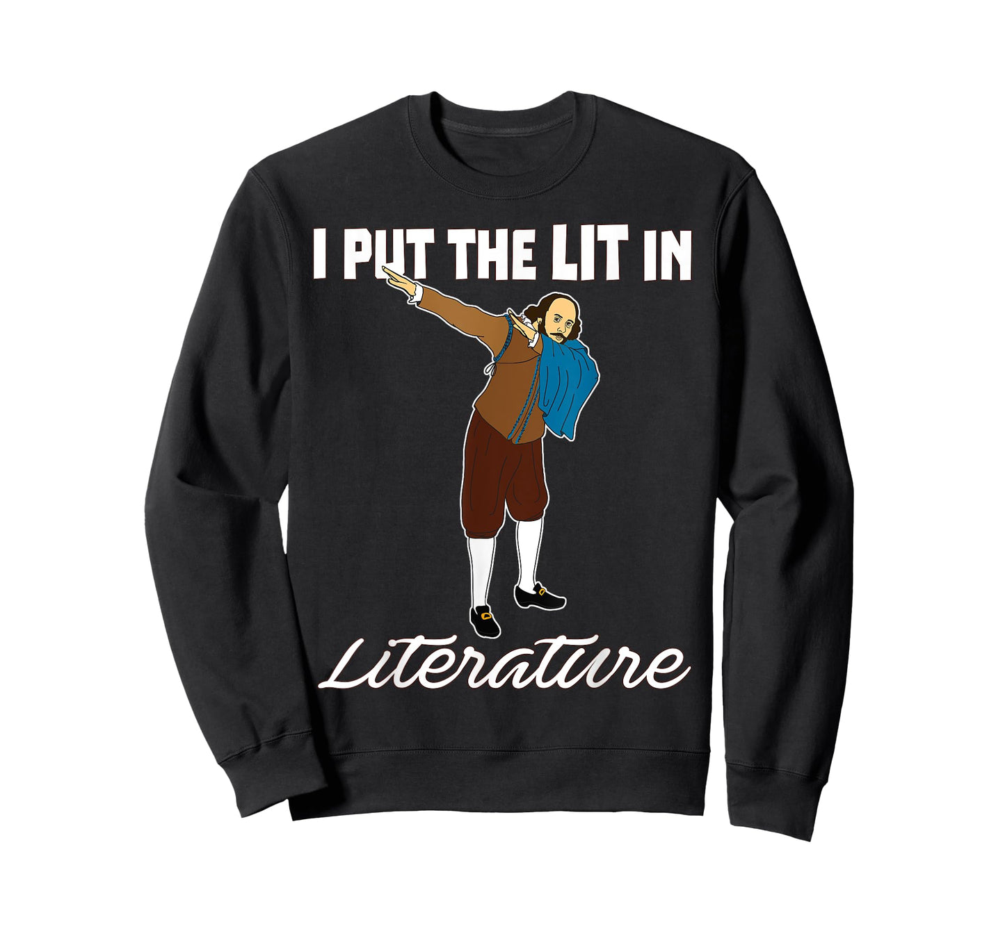 Funny Dabbing Shakespeare Shirt-Lit in Literature Tshirt T-Shirt