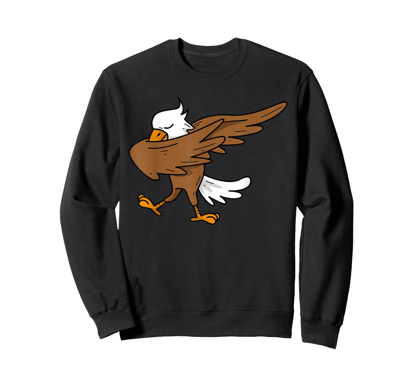 Dabbing Eagle | Large Bird America Hilarious USA Gift T-Shirt
