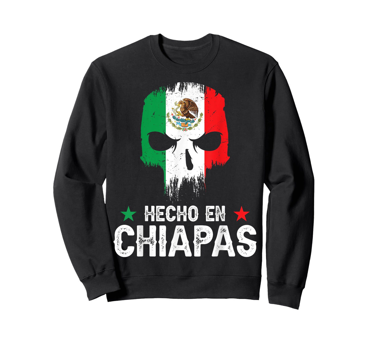 Hecho en Chiapas Mexico - Mexican Flag - Chiapas T-Shirt