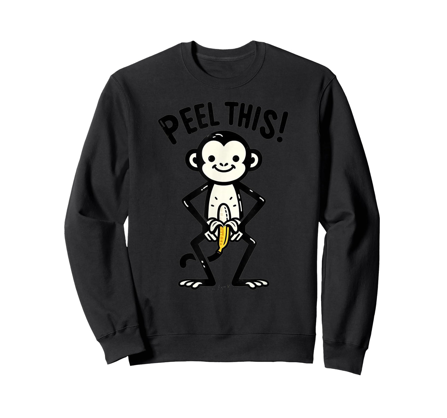 Peel This Funny Monkey Banana Humor T-Shirt