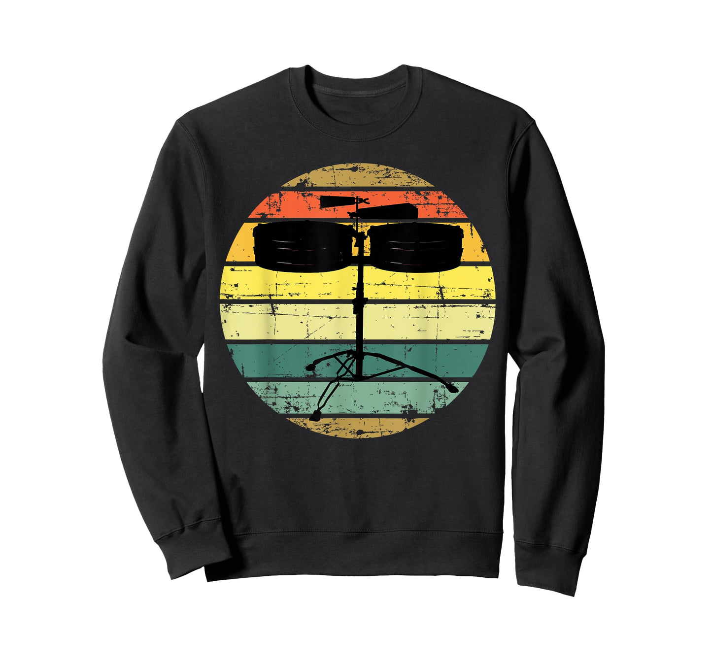 Timbales Percussion Vintage Retro Music Lover T-Shirt