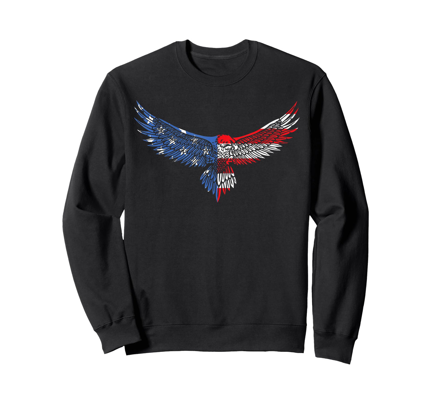 American Flag an Eagle Mullet Patriotic for Men Dad Husband T-Shirt