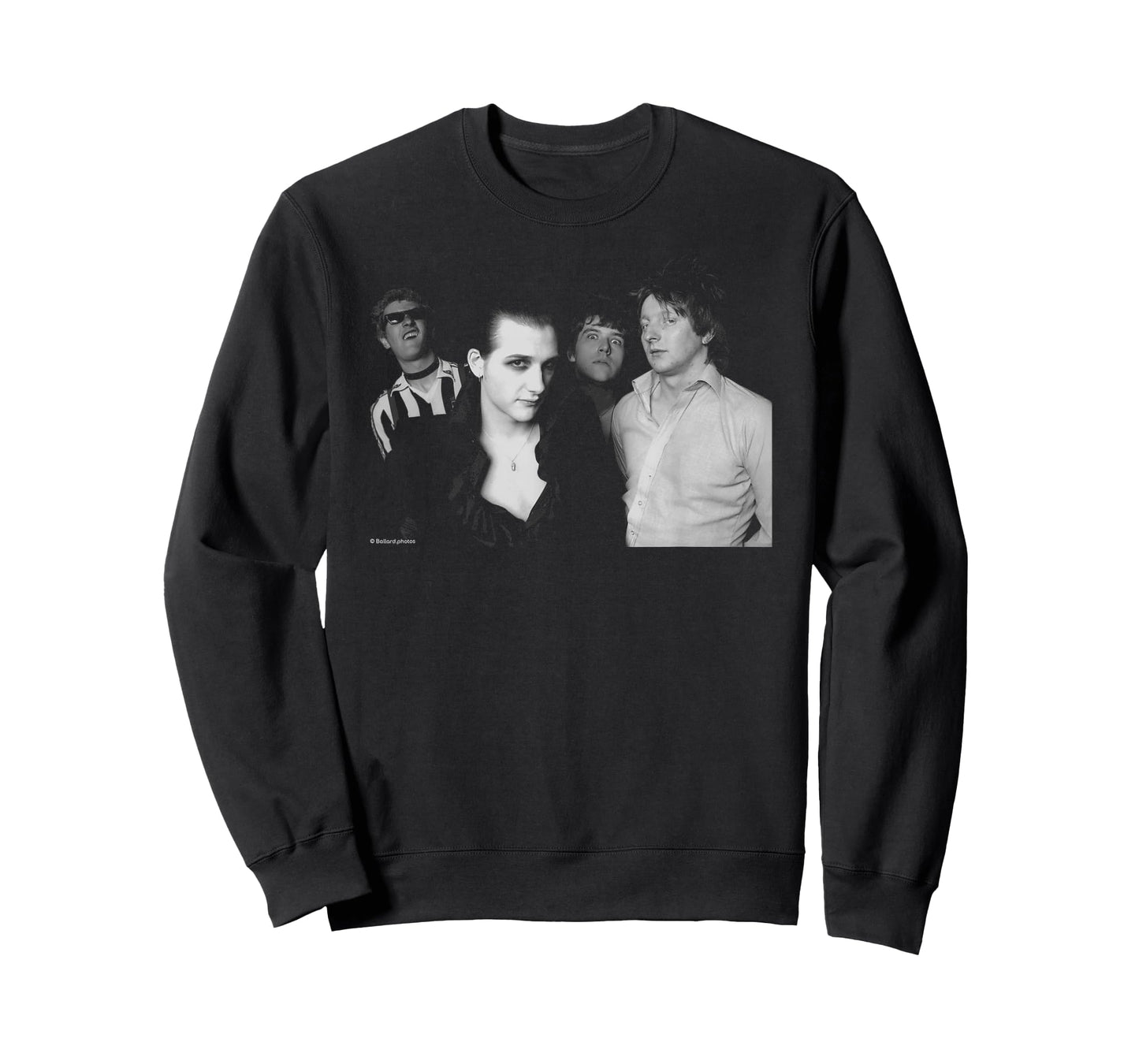 The Damned Rock Band Portrait By Allan Ballard T-Shirt