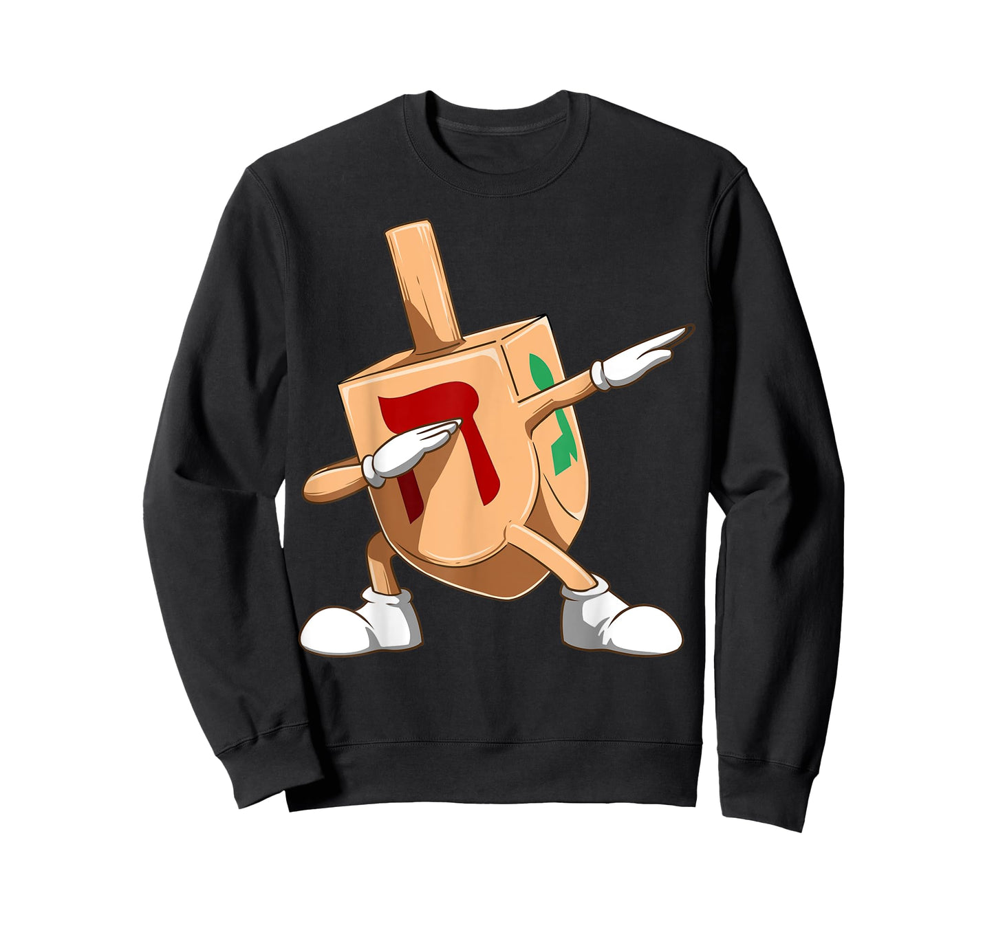 Dabbing Dreidel Funny Dreidel Jewish Hanukkah T-Shirt