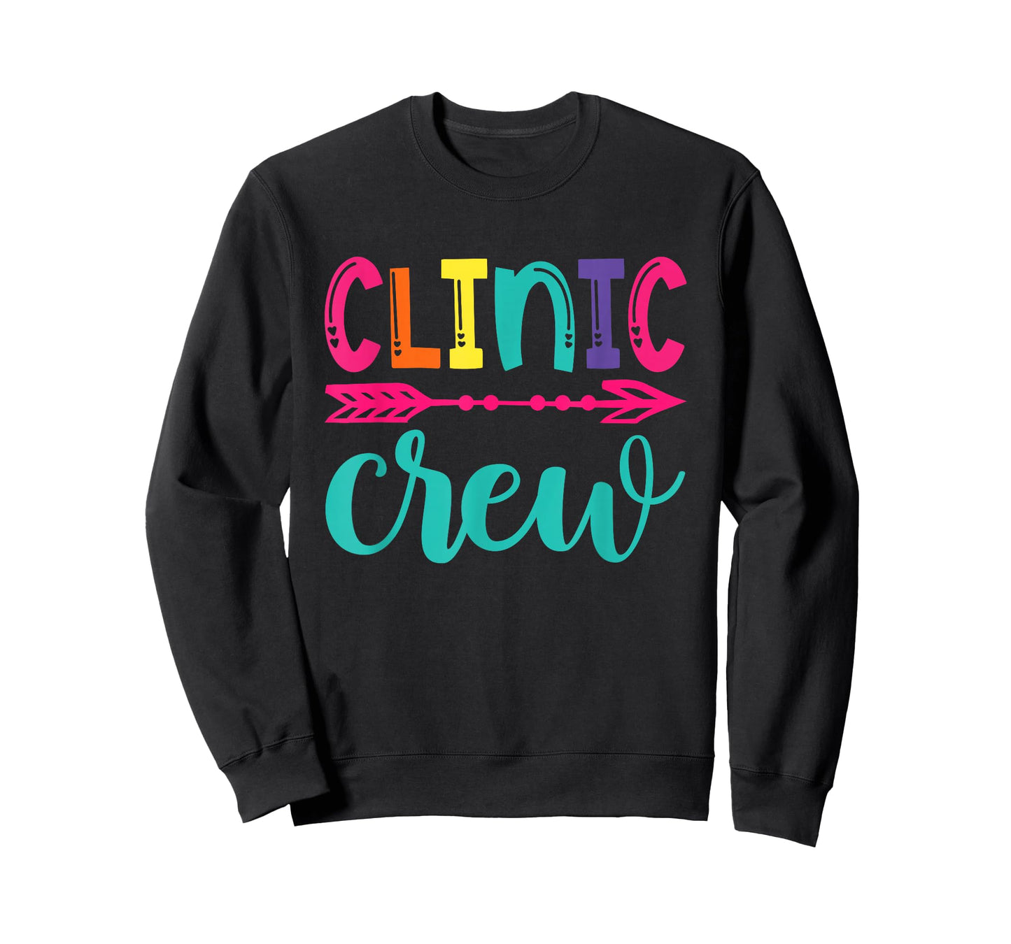 Clinic Crew Nurse Appreciation Essential Worker School Nurse T-Shirt
