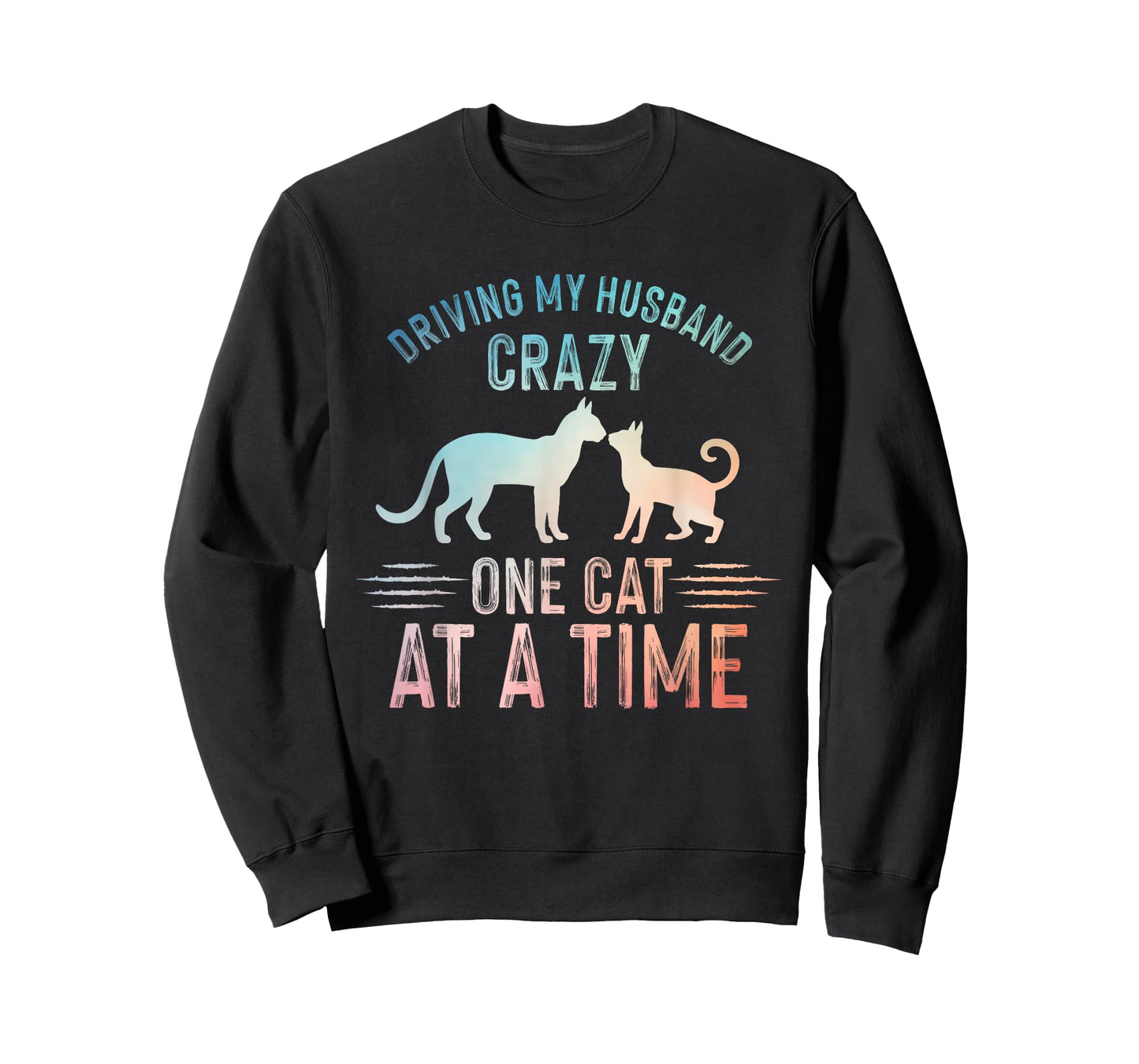 Funny Cat Art For Mom Mama Women Crazy Cat Lady Cat Lovers T-Shirt