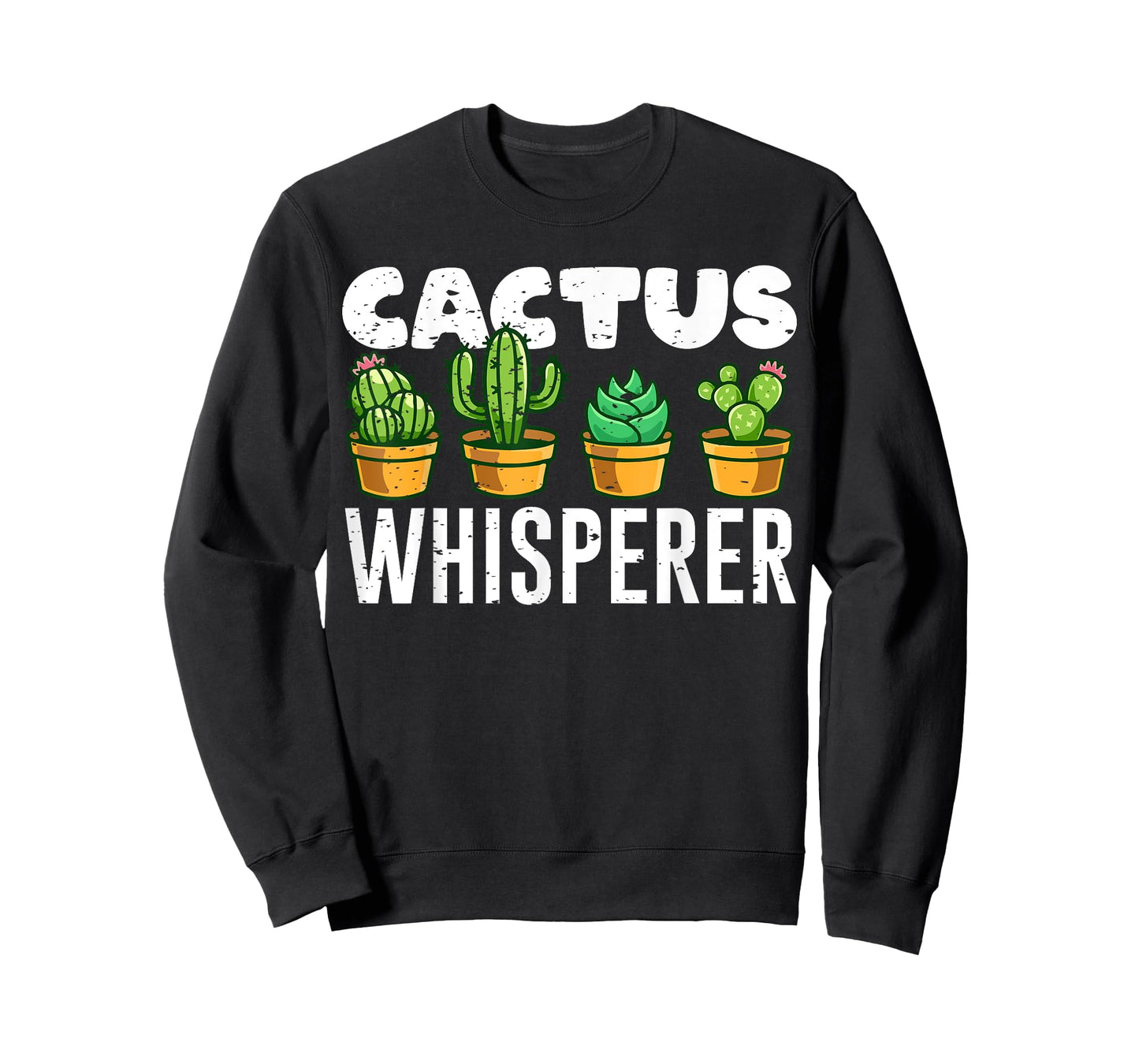 Cute Cactus Whisperer Funny Botany Succulents Lovers Outfit T-Shirt