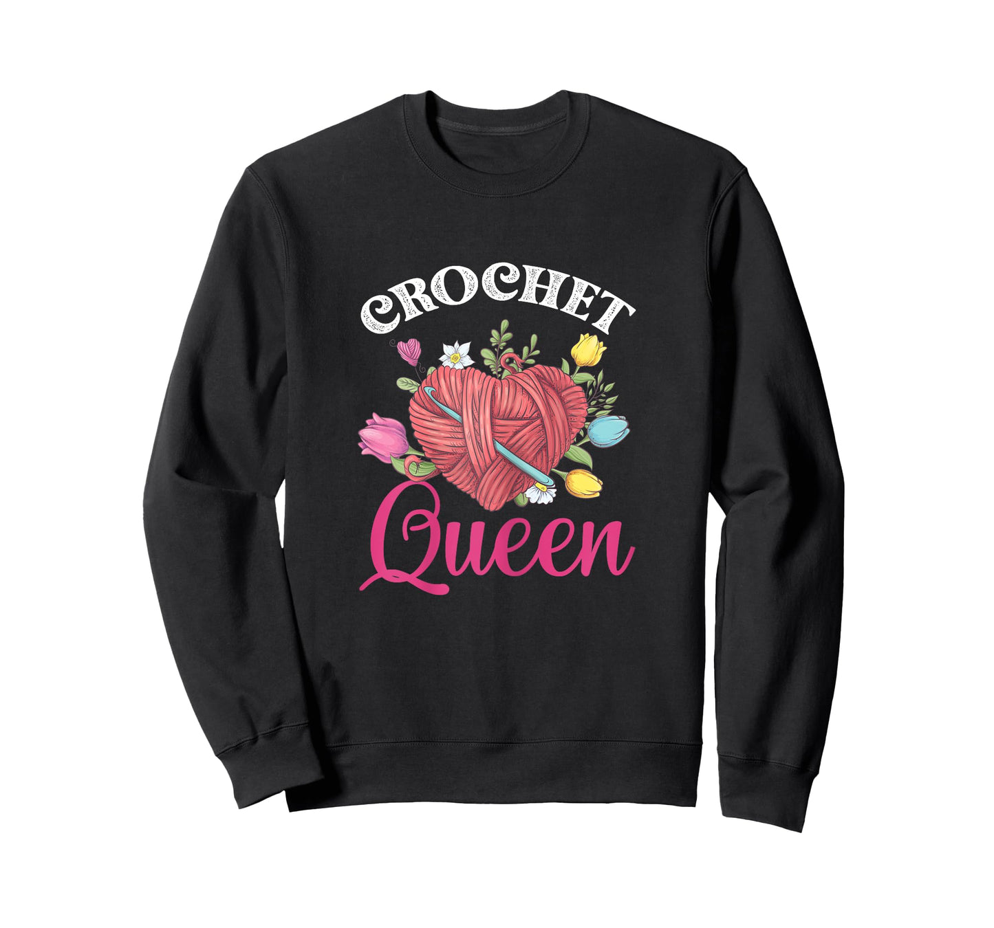Crochet Queen Crochet Lover Crocheters T-Shirt