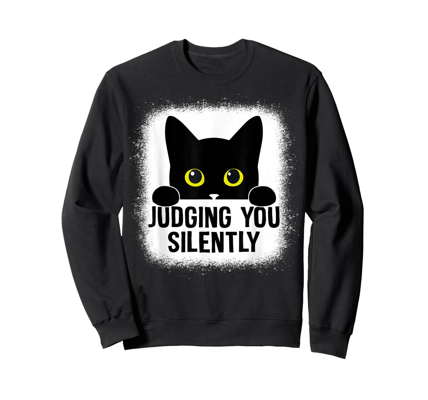 Funny Cat Judging You Silently Sarcastic Cat T-Shirt