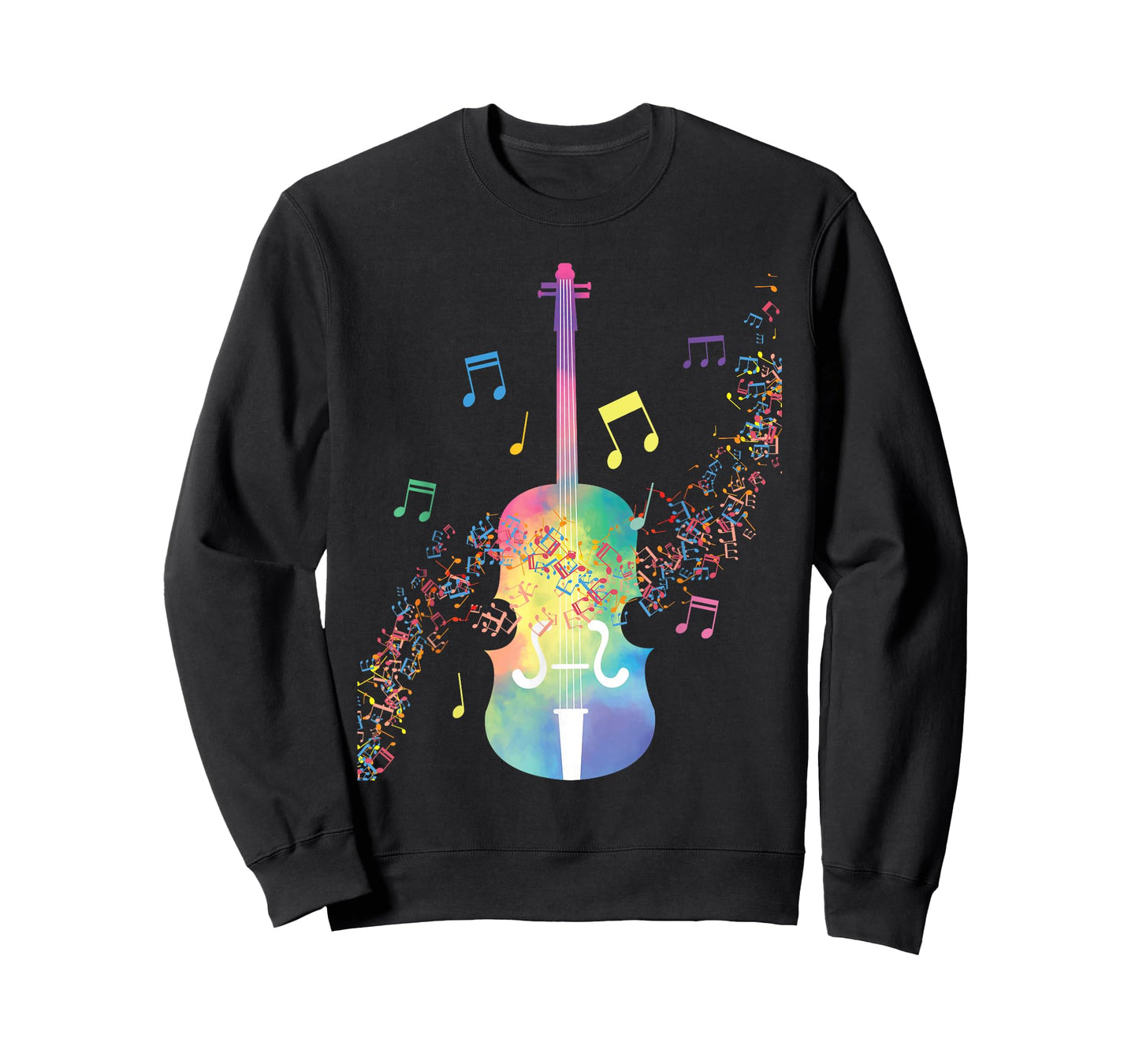 Colorful Cello Player Cellist Musician Classical Music T-Shirt