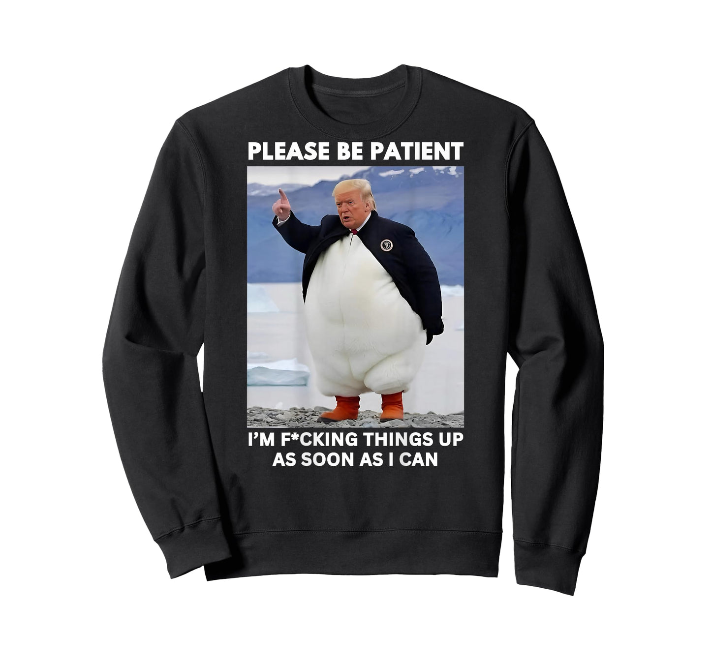 Penguins Against Tariffs Anti-Trump Protest Hands Off 2025 T-Shirt