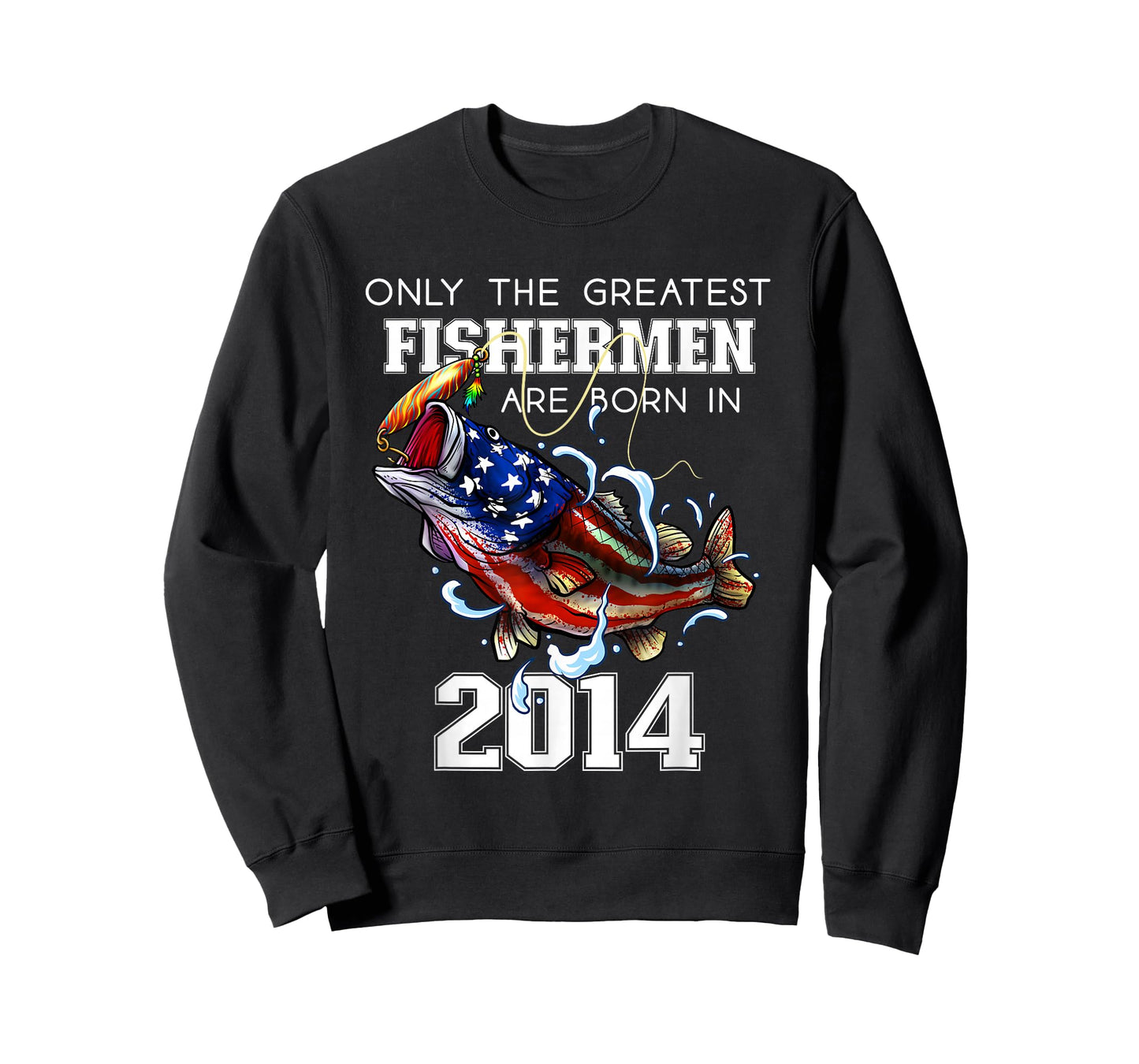 11th Birthday 2014 Fishermen Bass Fishing 11 Year Old T-Shirt