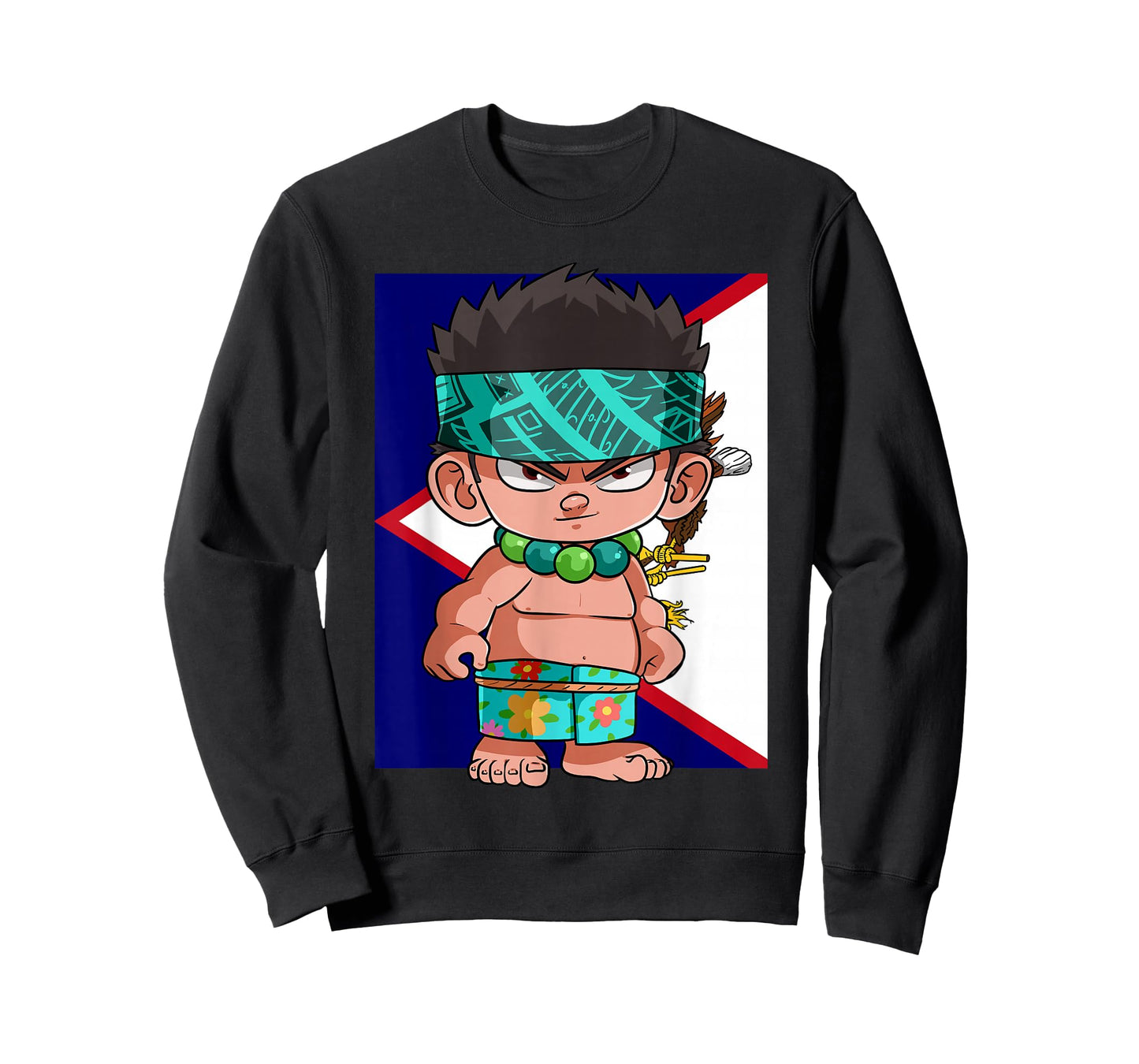 American Samoan Pride Polynesian Samoa Flag Kids AIGA T-Shirt