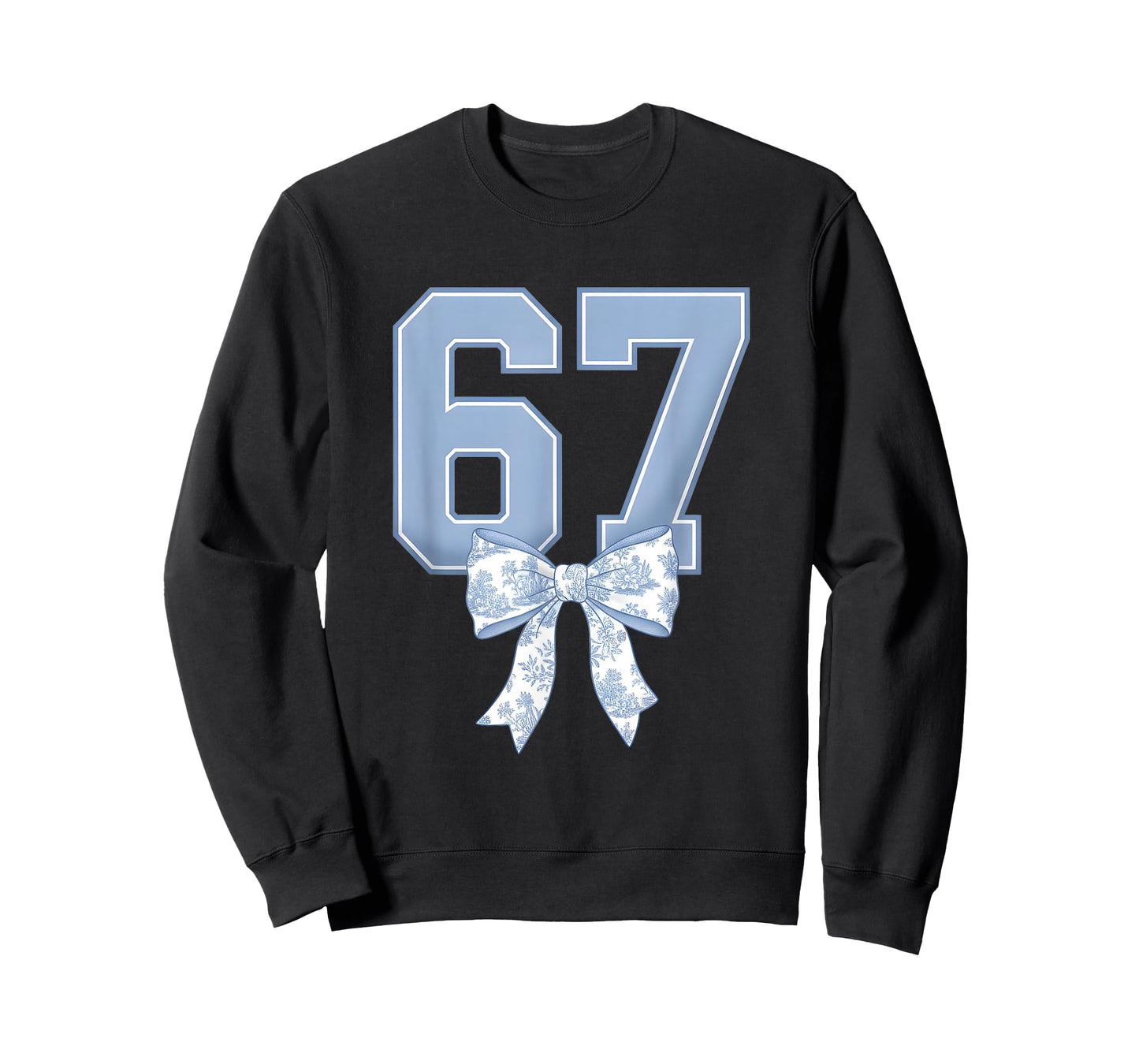 67 Design for Teachers 6 7 Meme Bow Girls Women Six Seven T-Shirt
