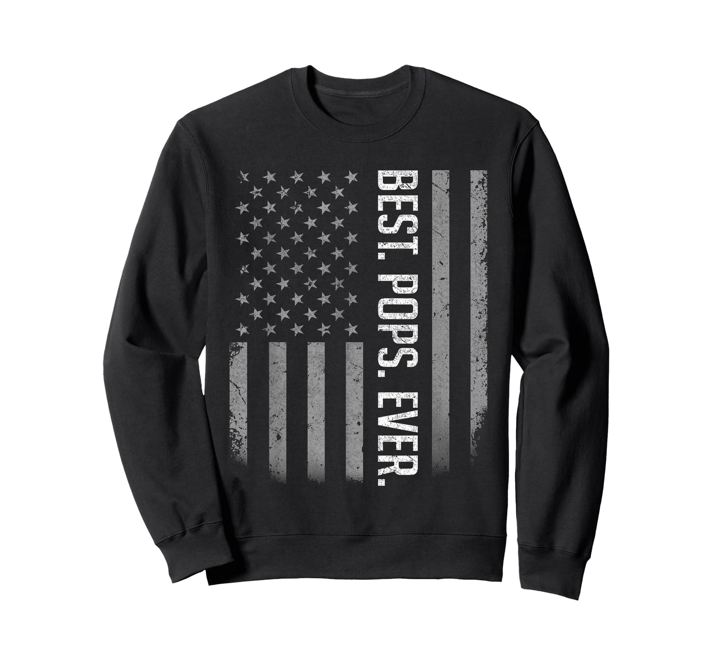 Best Pops Ever US American Flag Shirt Gifts for Father's Day T-Shirt