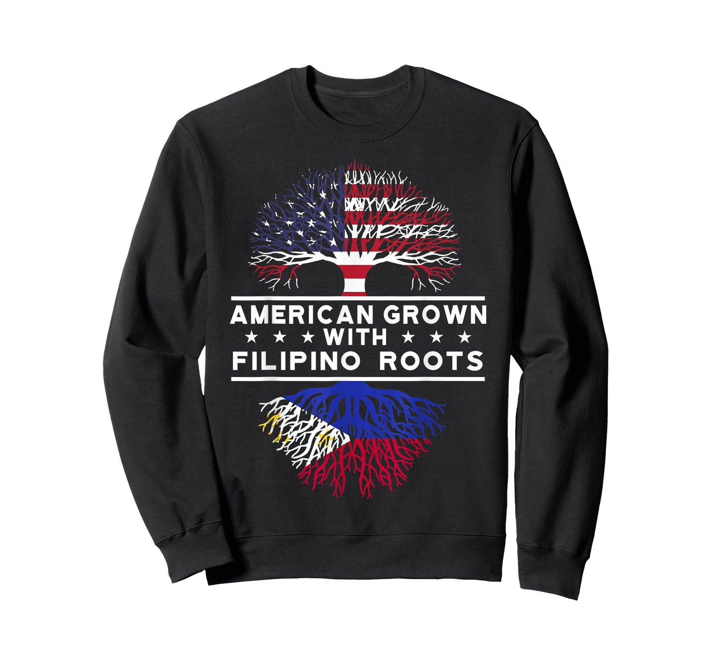 American Grown with Filipino Roots - Philippines T-Shirt